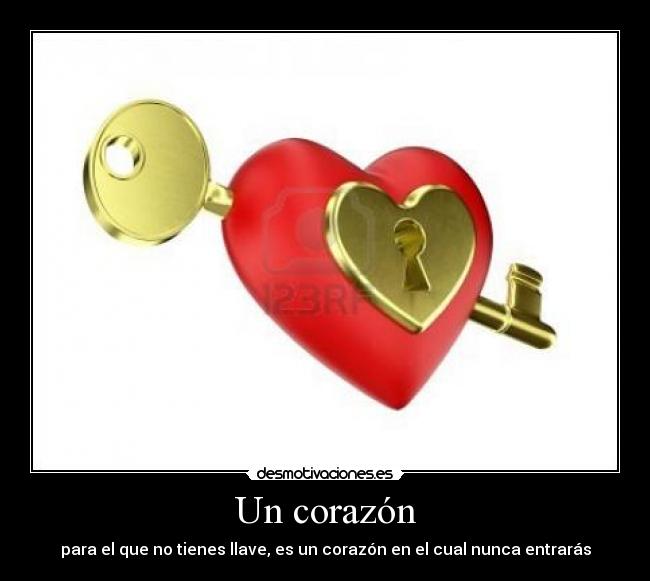 Un corazón -