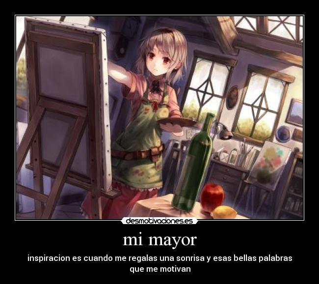 mi mayor -