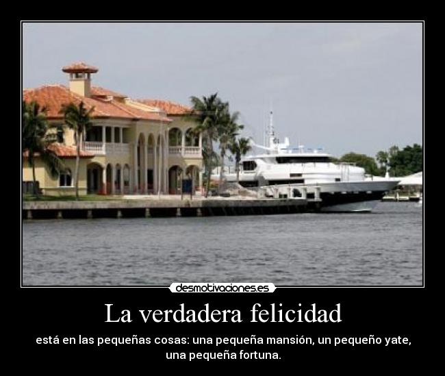 La verdadera felicidad - 