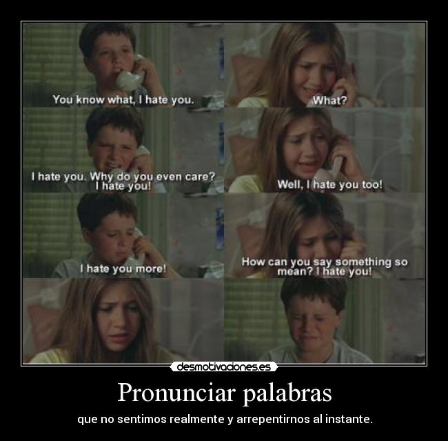 Pronunciar palabras -