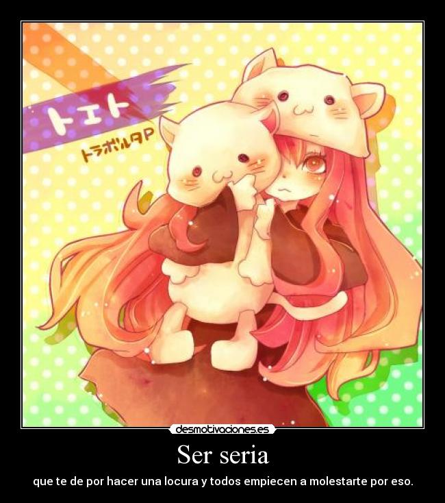 Ser seria - 