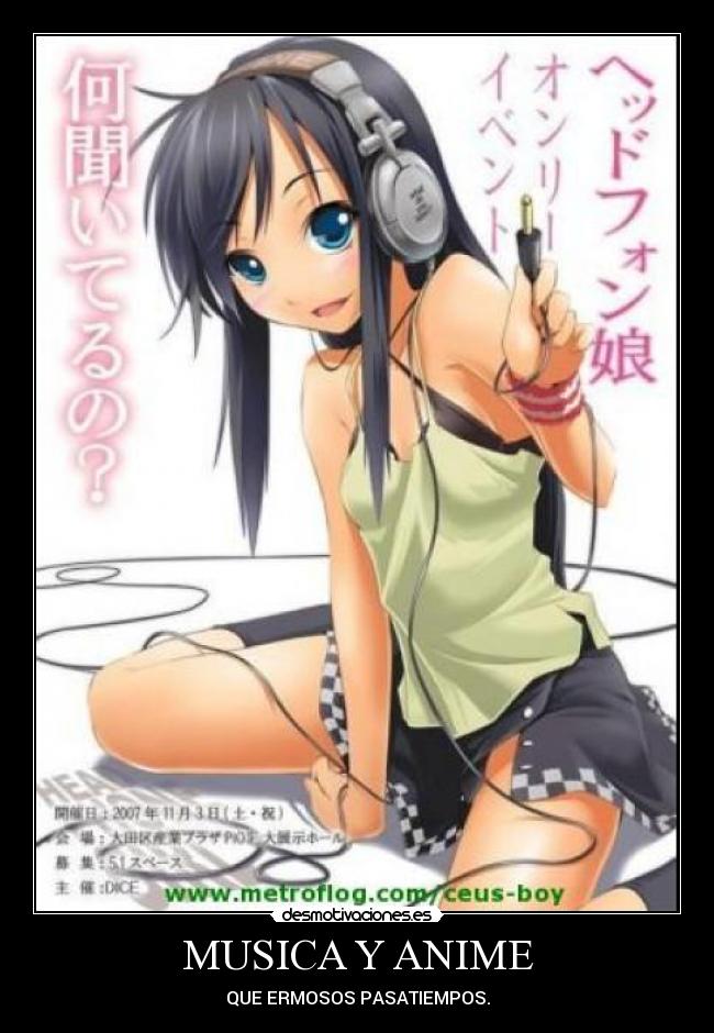 MUSICA Y ANIME - 