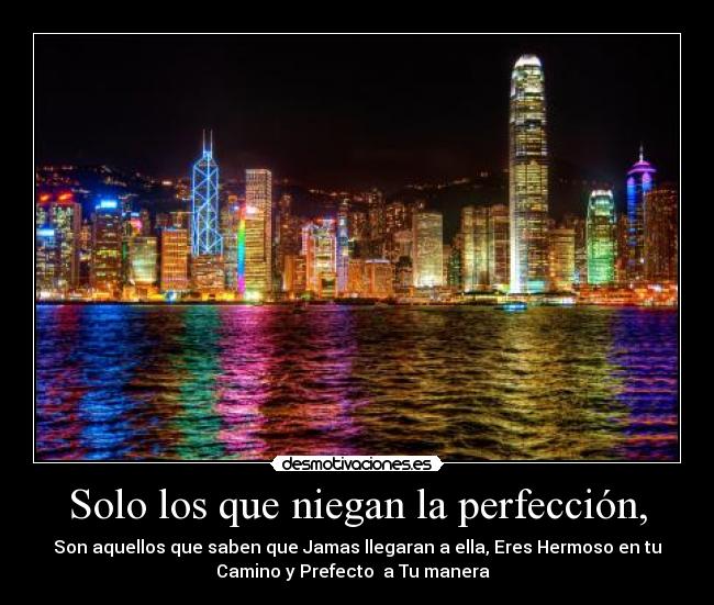 carteles perfeccion desmotivaciones