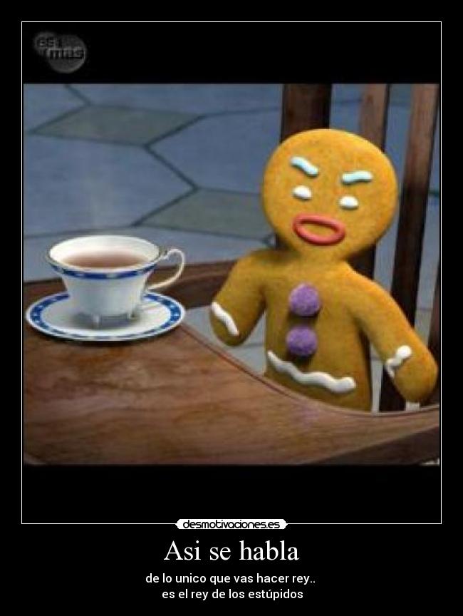 carteles galletita shrek desmotivaciones