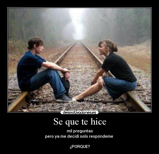 carteles mil preguntas pero decidi solo respondeme porque desmotivaciones