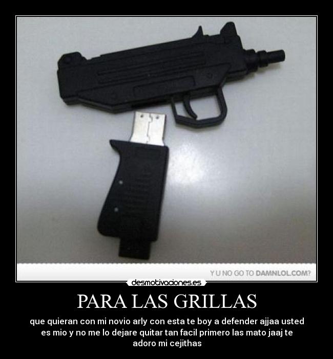 PARA LAS GRILLAS -