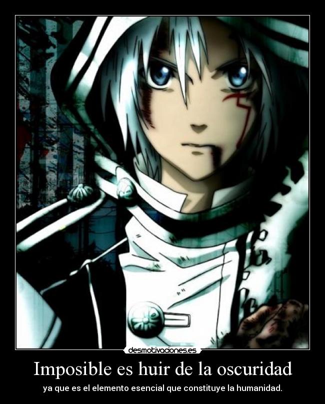 carteles imposible gray man allen walker desmotivaciones