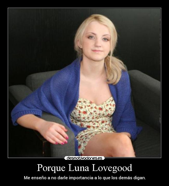 Porque Luna Lovegood -