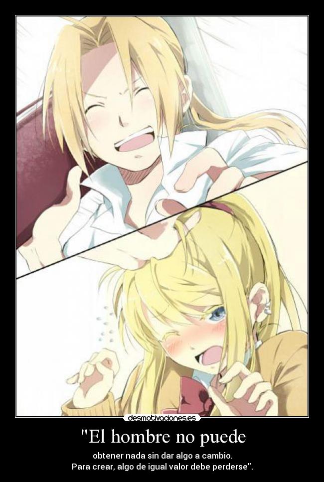 El hombre no puede -