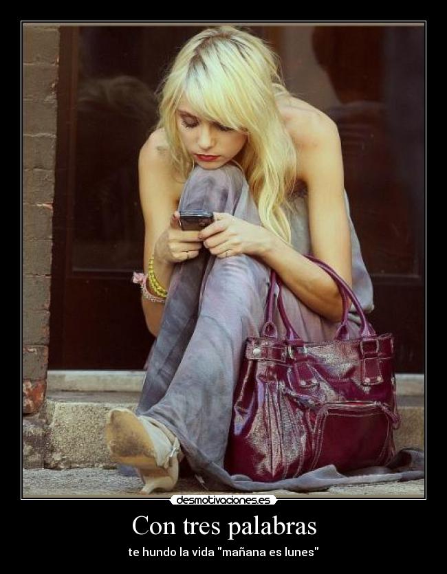Con tres palabras - 