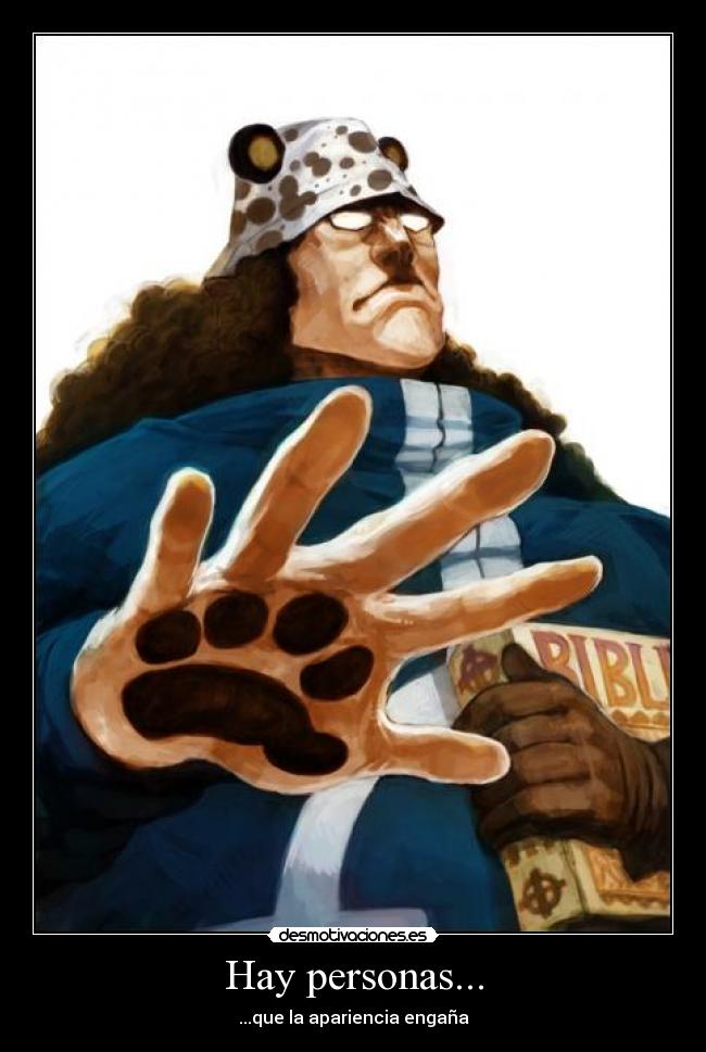 Hay personas... -