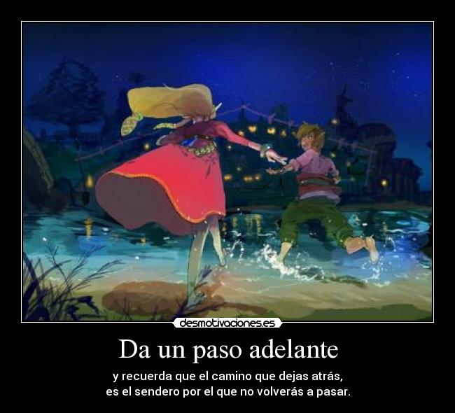 Da un paso adelante -