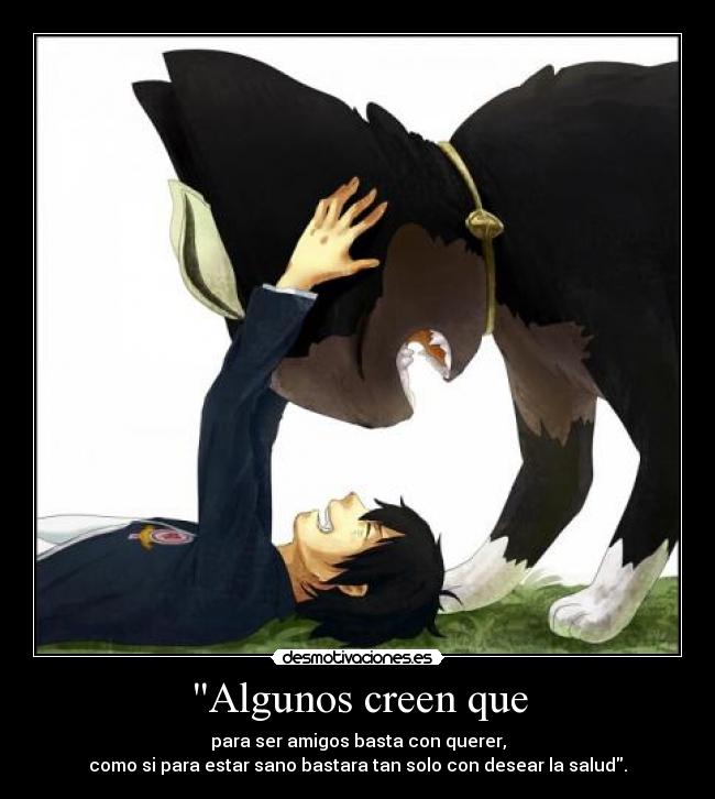 Algunos creen que - 