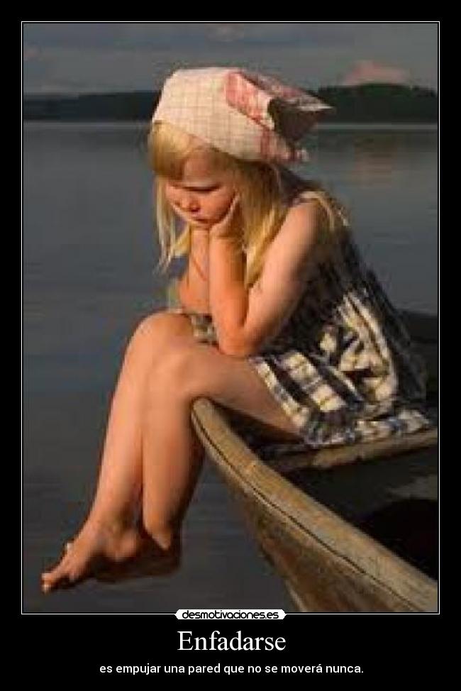 Enfadarse -