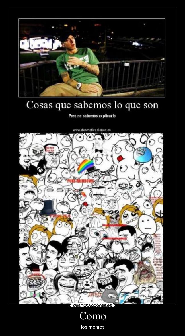 carteles memes conocer explicar desmotivaciones