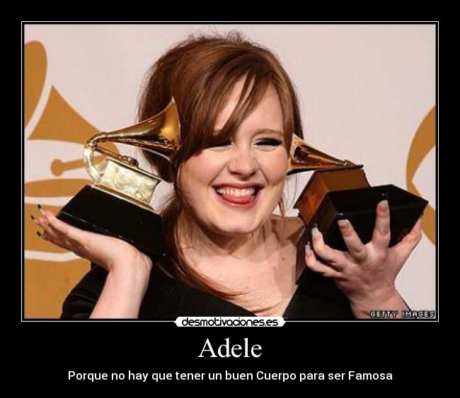 carteles adele idola desmotivaciones