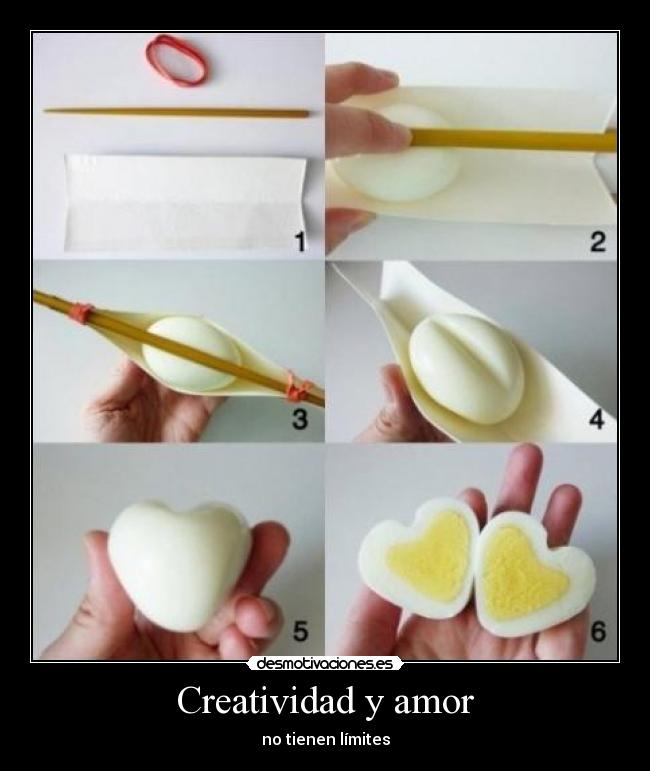Creatividad y amor - no tienen límites