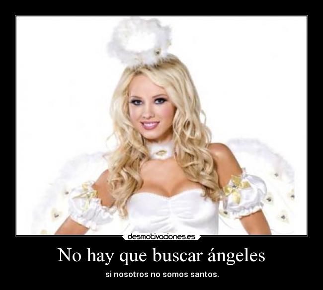 No hay que buscar ángeles - 