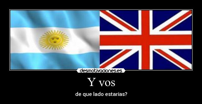 Y vos - de que lado estarías?