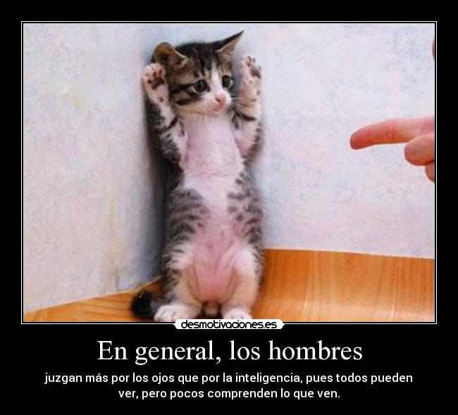 En general, los hombres - 