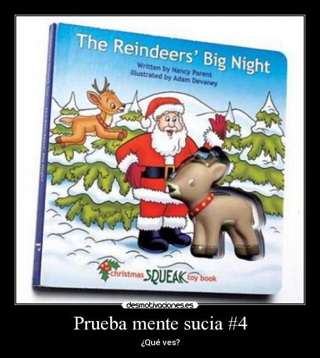 Prueba mente sucia #4 - ¿Qué ves?