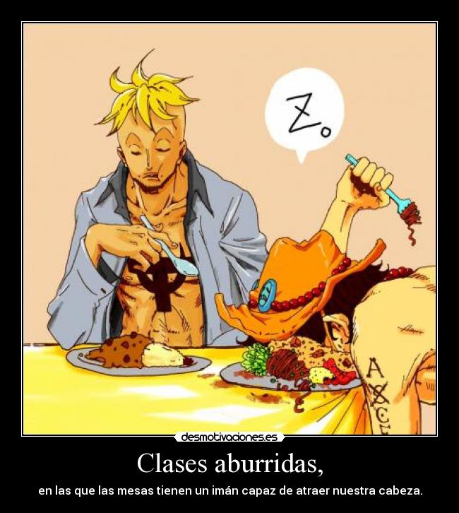 carteles one piece ace marco desmotivaciones