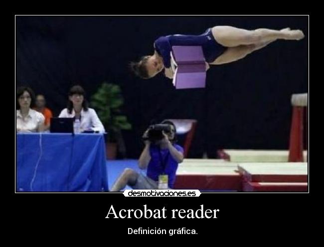 Acrobat reader -