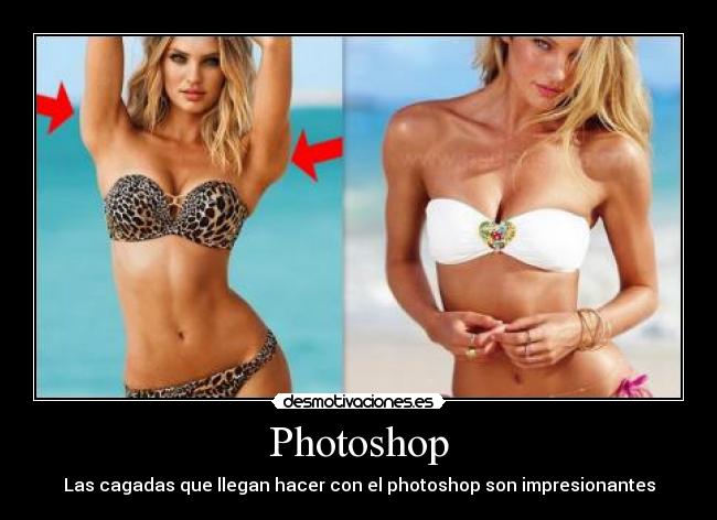 Photoshop - Las cagadas que llegan hacer con el photoshop son impresionantes
