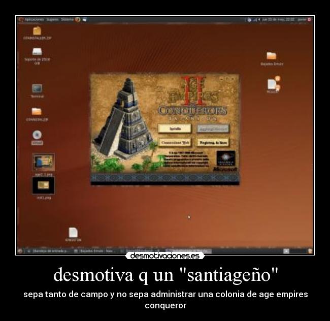 desmotiva q un santiageño -