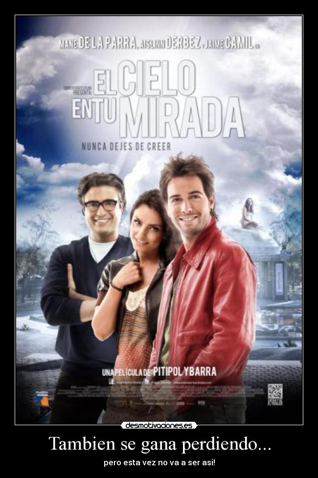 Tambien se gana perdiendo... - pero esta vez no va a ser asi!