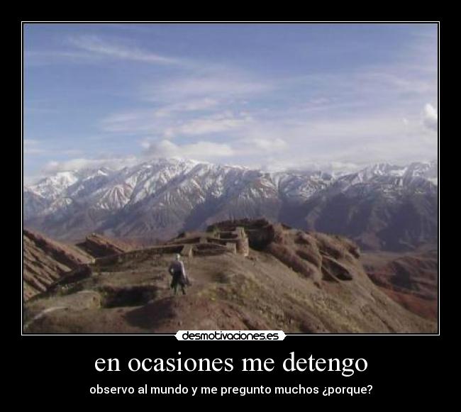 en ocasiones me detengo - 