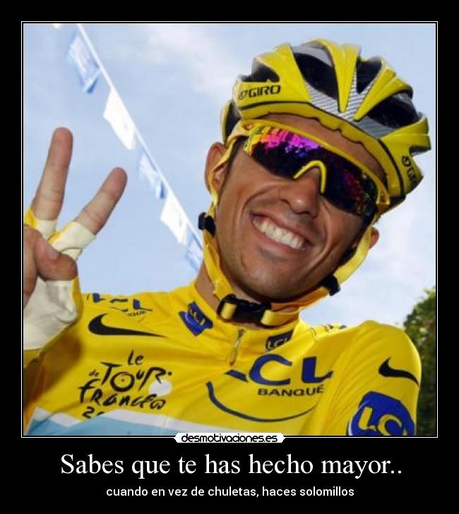 Sabes que te has hecho mayor.. - cuando en vez de chuletas, haces solomillos