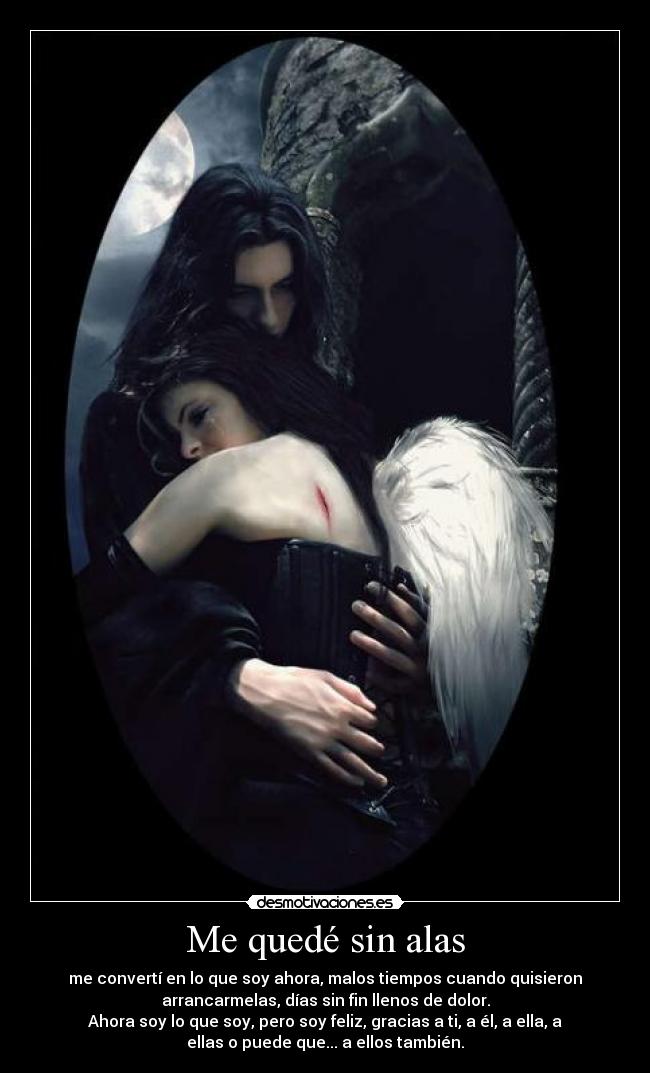 Me quedé sin alas -