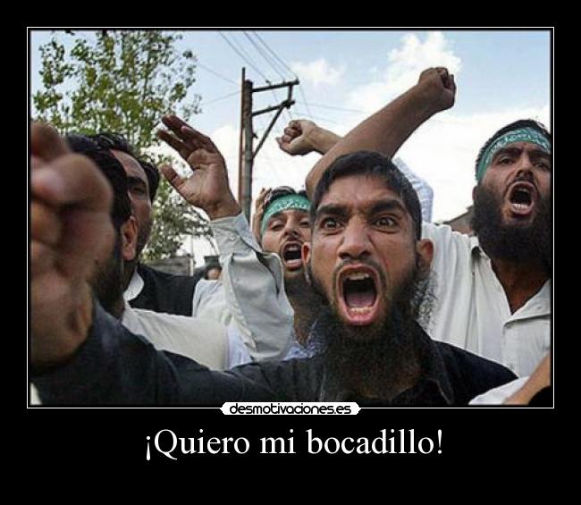 ¡Quiero mi bocadillo! - 
