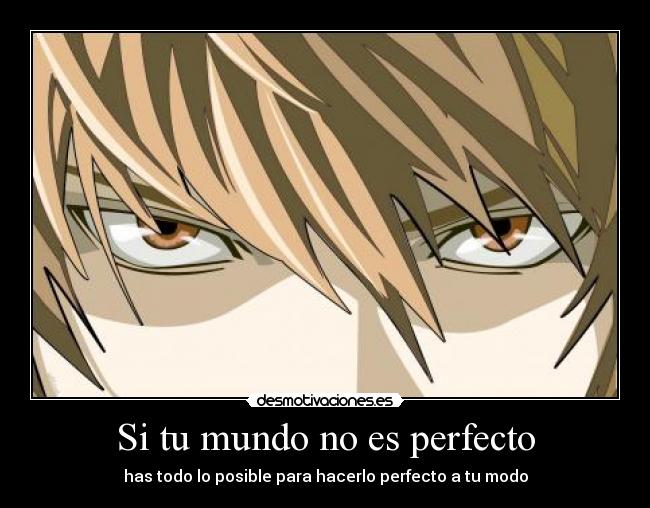 Si tu mundo no es perfecto - 