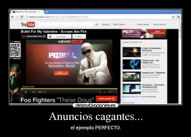 Anuncios cagantes... -
