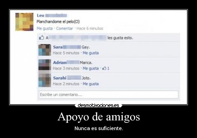 Apoyo de amigos - 