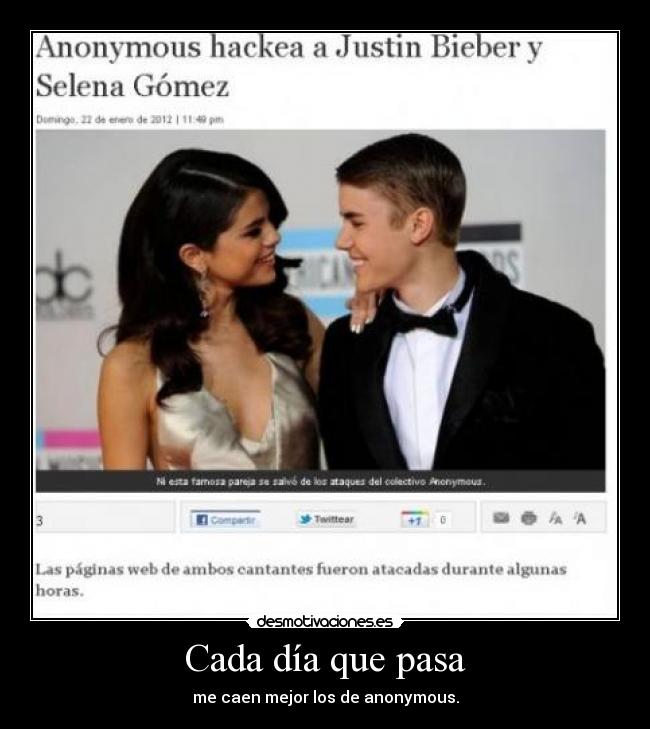 Cada día que pasa - me caen mejor los de anonymous.