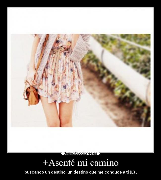 +Asenté mi camino - 