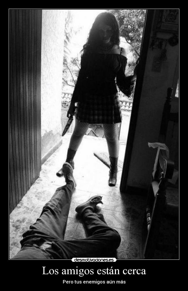 Los amigos están cerca -
