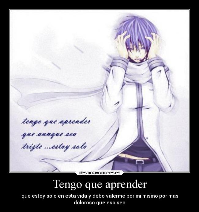 Tengo que aprender -