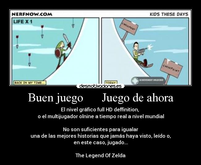 carteles the legend zelda cuantos ahora podriais pasaros primer juego bits tenerlo desmotivaciones