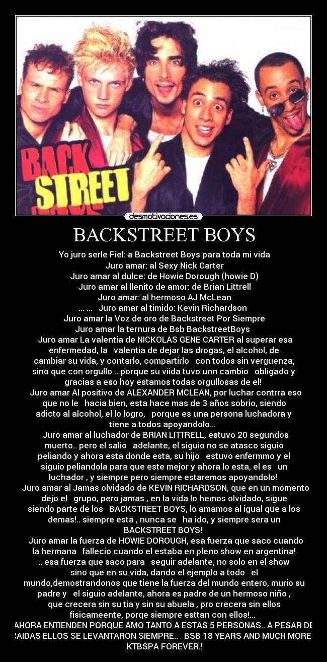 BACKSTREET BOYS - 