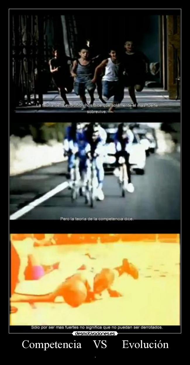 Competencia VS Evolución - .