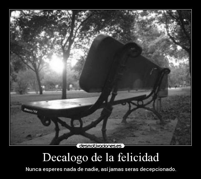 Decalogo de la felicidad - 