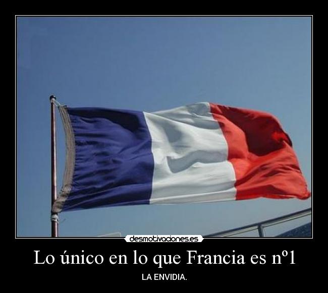 Lo único en lo que Francia es nº1 -