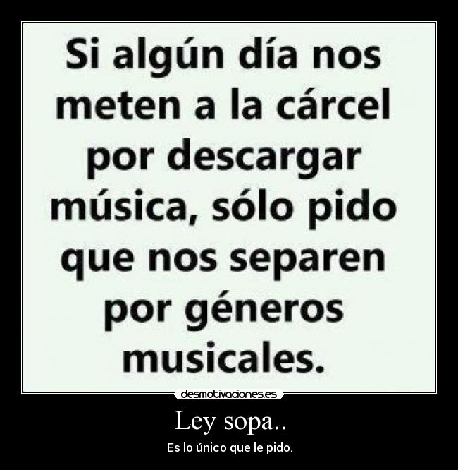 Ley sopa.. - 