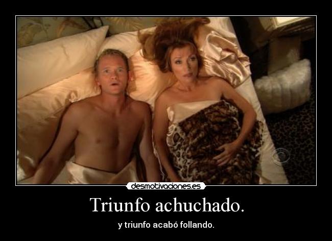 Triunfo achuchado. -