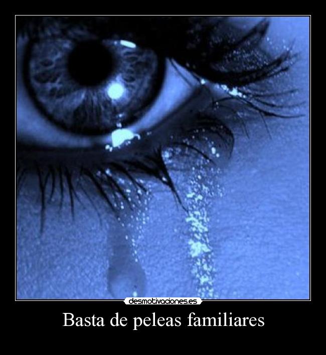 Basta de peleas familiares - 