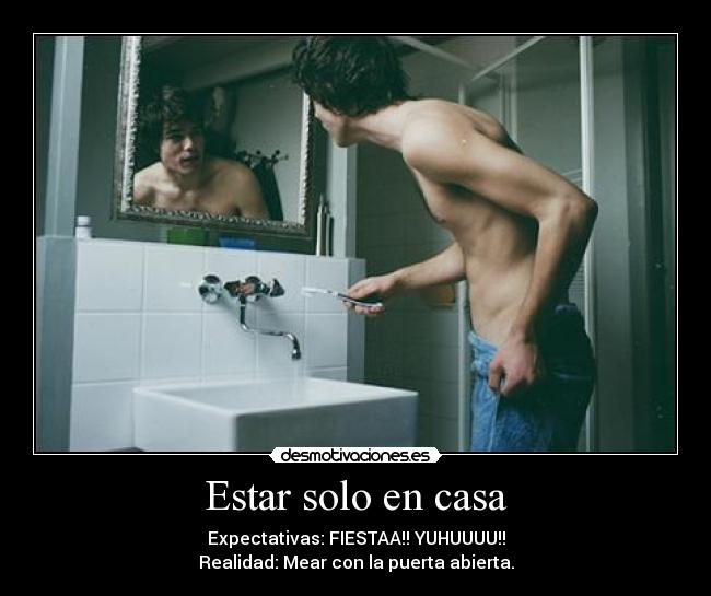 Estar solo en casa - 